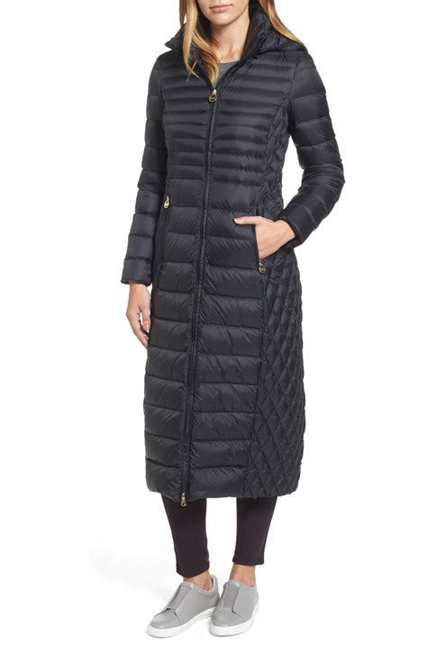 michael kors long puffer